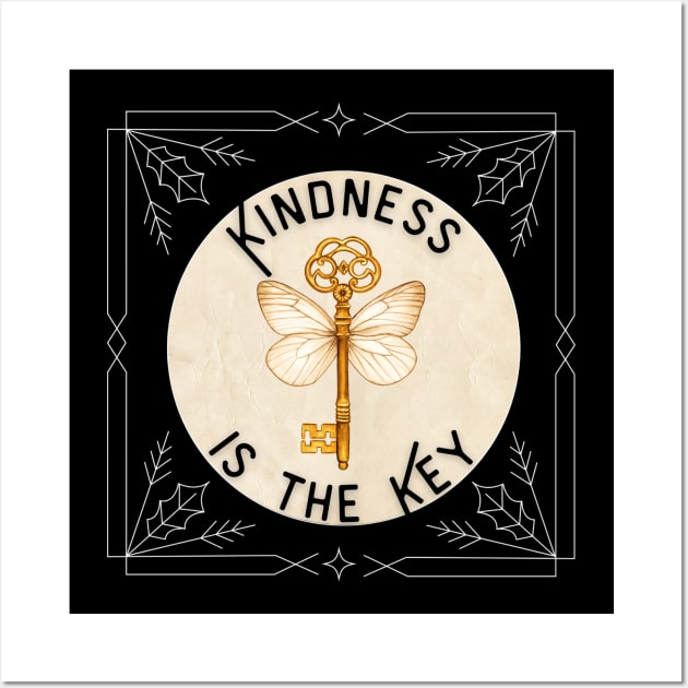 Kindness is the Key Wall Art by DadOfMo Designs